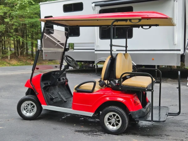 2016 RED 4 SEAT STAR GOLF CART - Image 10