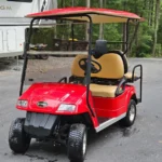 2016 RED 4 SEAT STAR GOLF CART