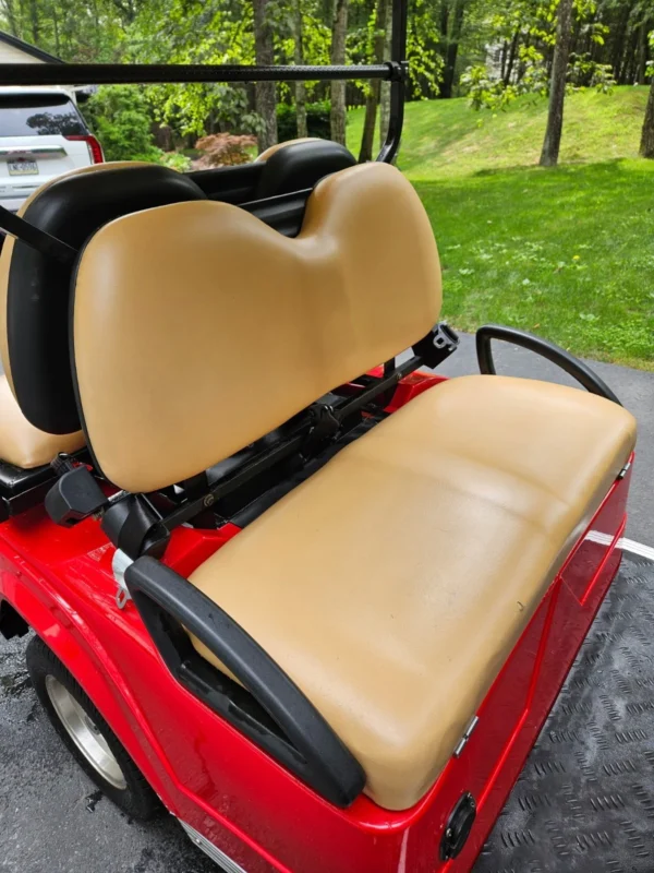 2016 RED 4 SEAT STAR GOLF CART - Image 7