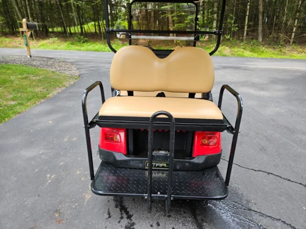 2016 RED 4 SEAT STAR GOLF CART - Image 2